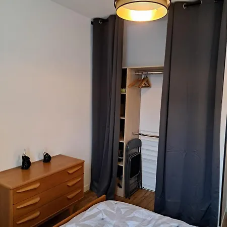 Apartament Art Nouveau & Thermal - F2 Paisible De Qualite Nancy