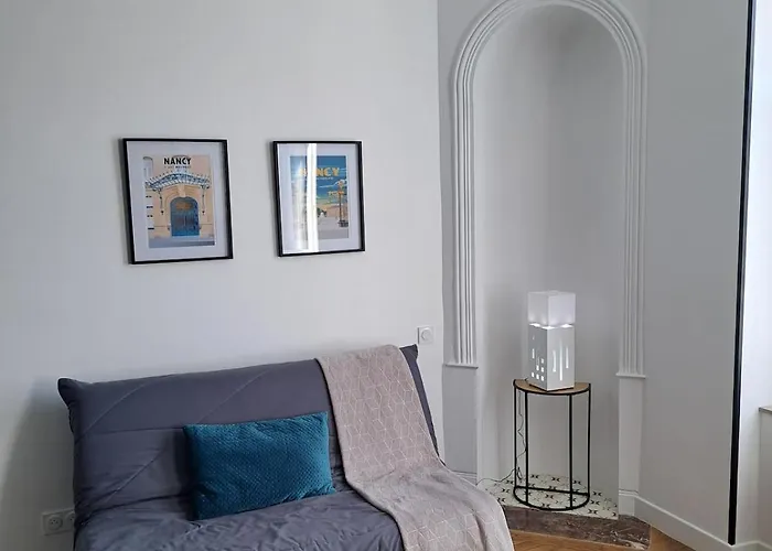 Art Nouveau & Thermal - F2 Paisible De Qualite Nancy